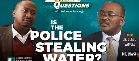 Individuals in Police Steal Water - Dr Silver Mugisha - ED National Water... | Hard Questions